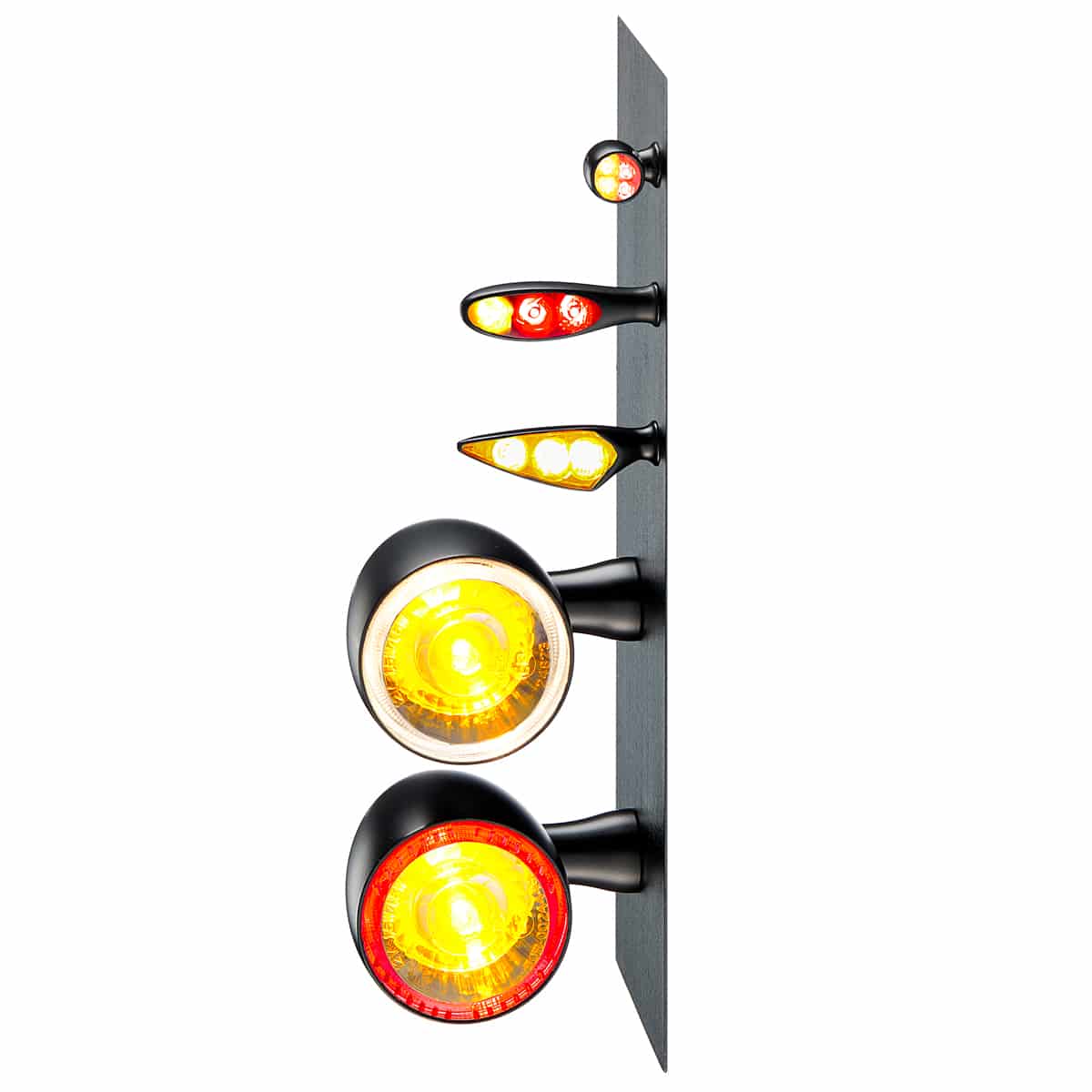 Motorrad 3in1 Led Blinker Bremslicht Rücklicht Signal Licht Für